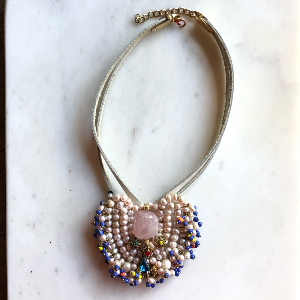 NEW! Handmade Statement Pendant Necklace